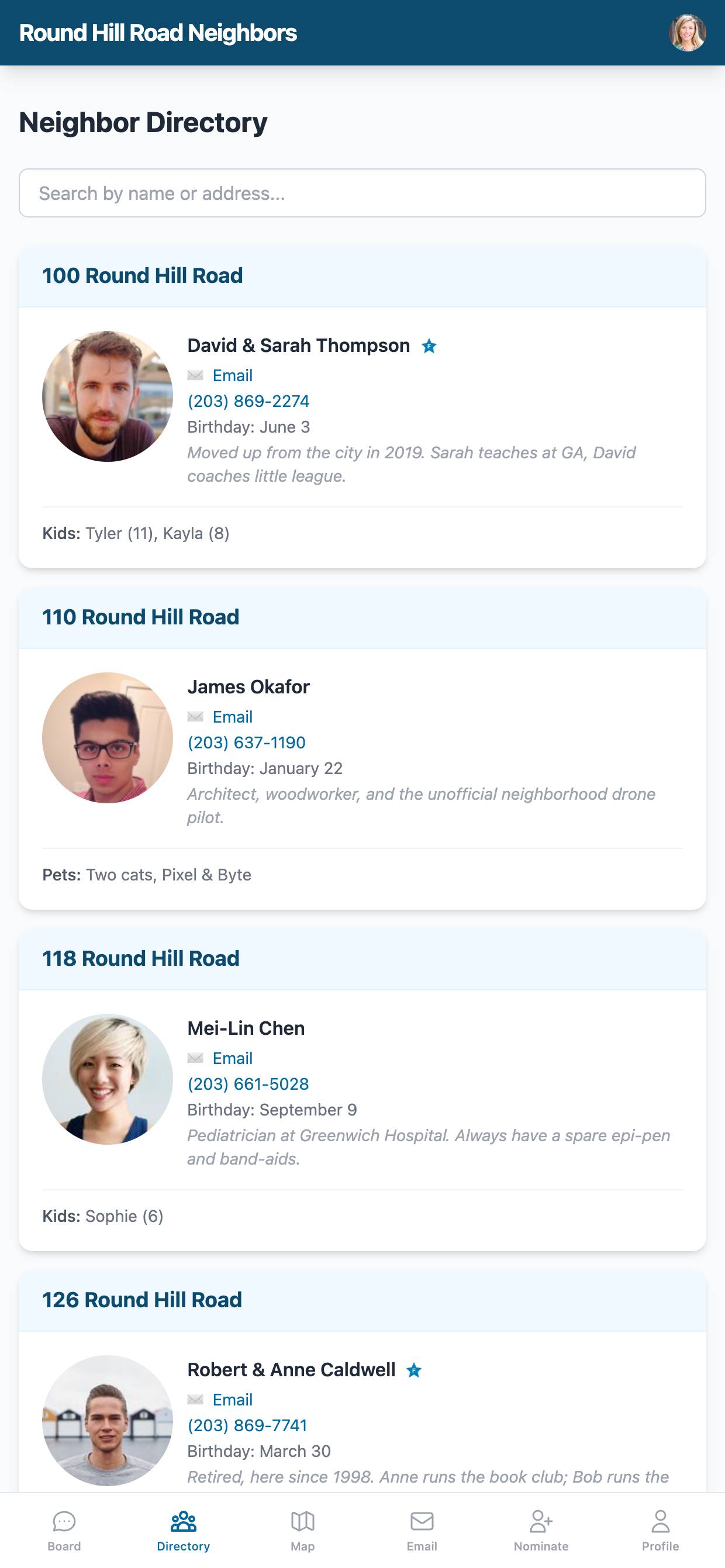 Your Block at a Glance