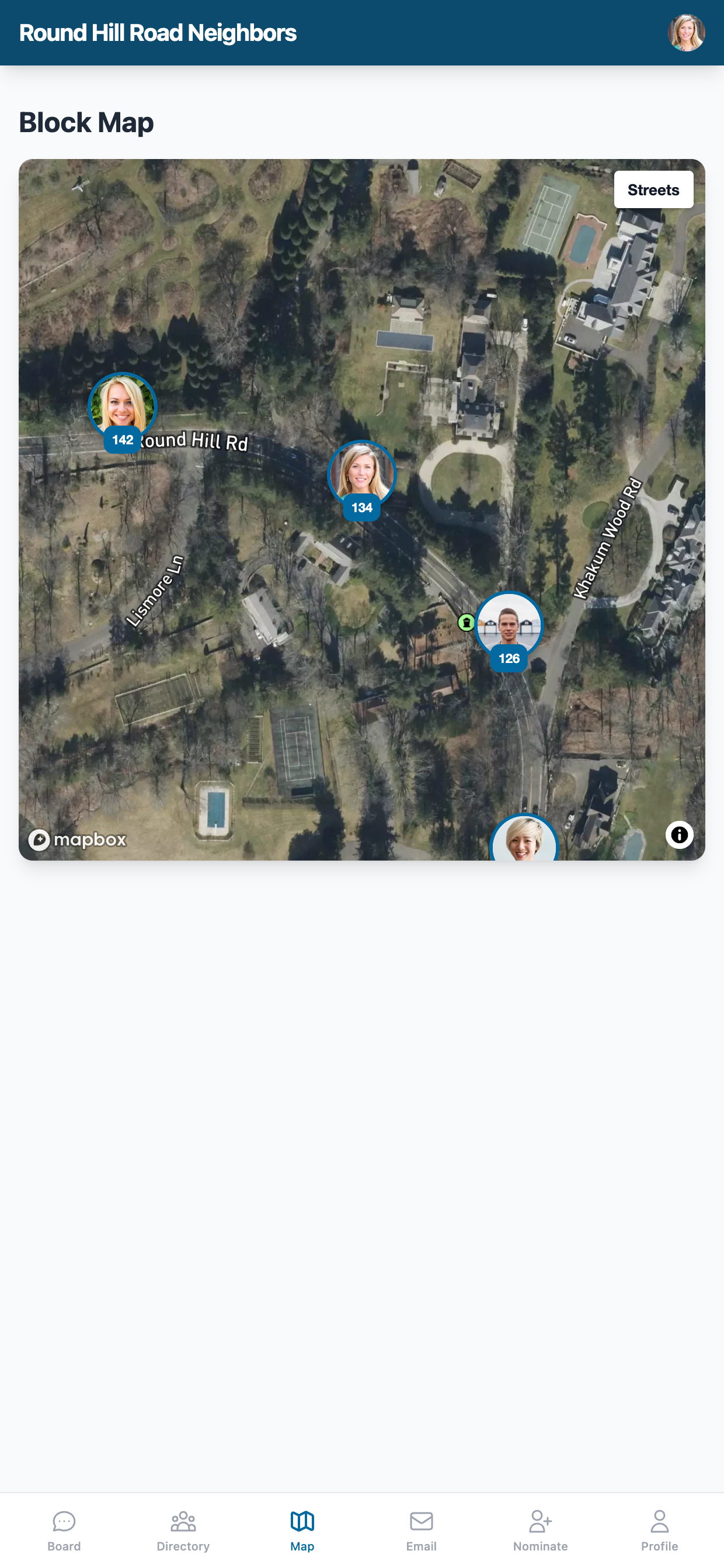 Interactive Neighborhood Map
