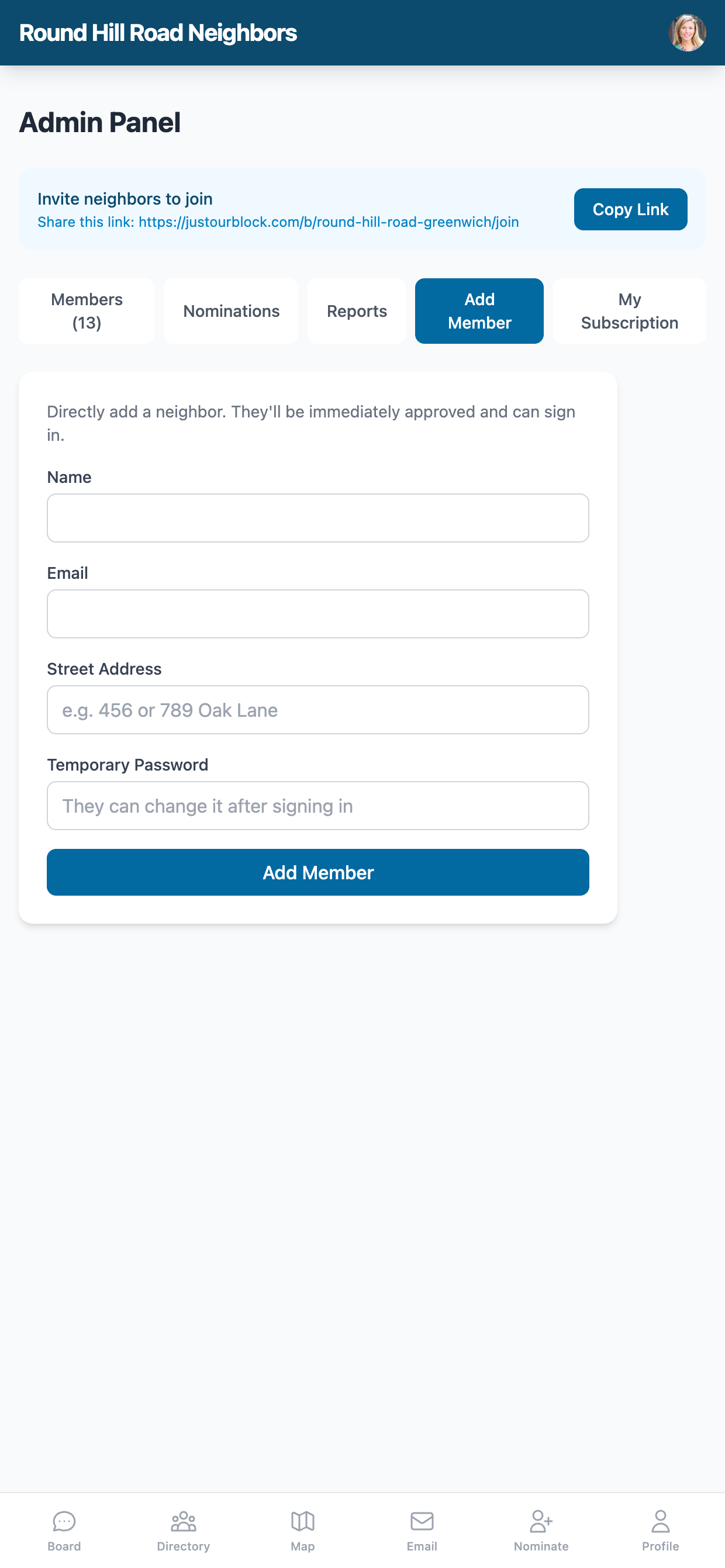 Add Members